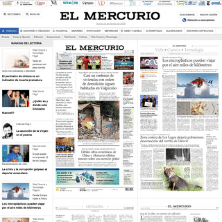 2019-08-15 | Homepage | Diario El Mercurio