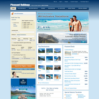 Vacation Packages - Travel Packages | Pleasant Holidays