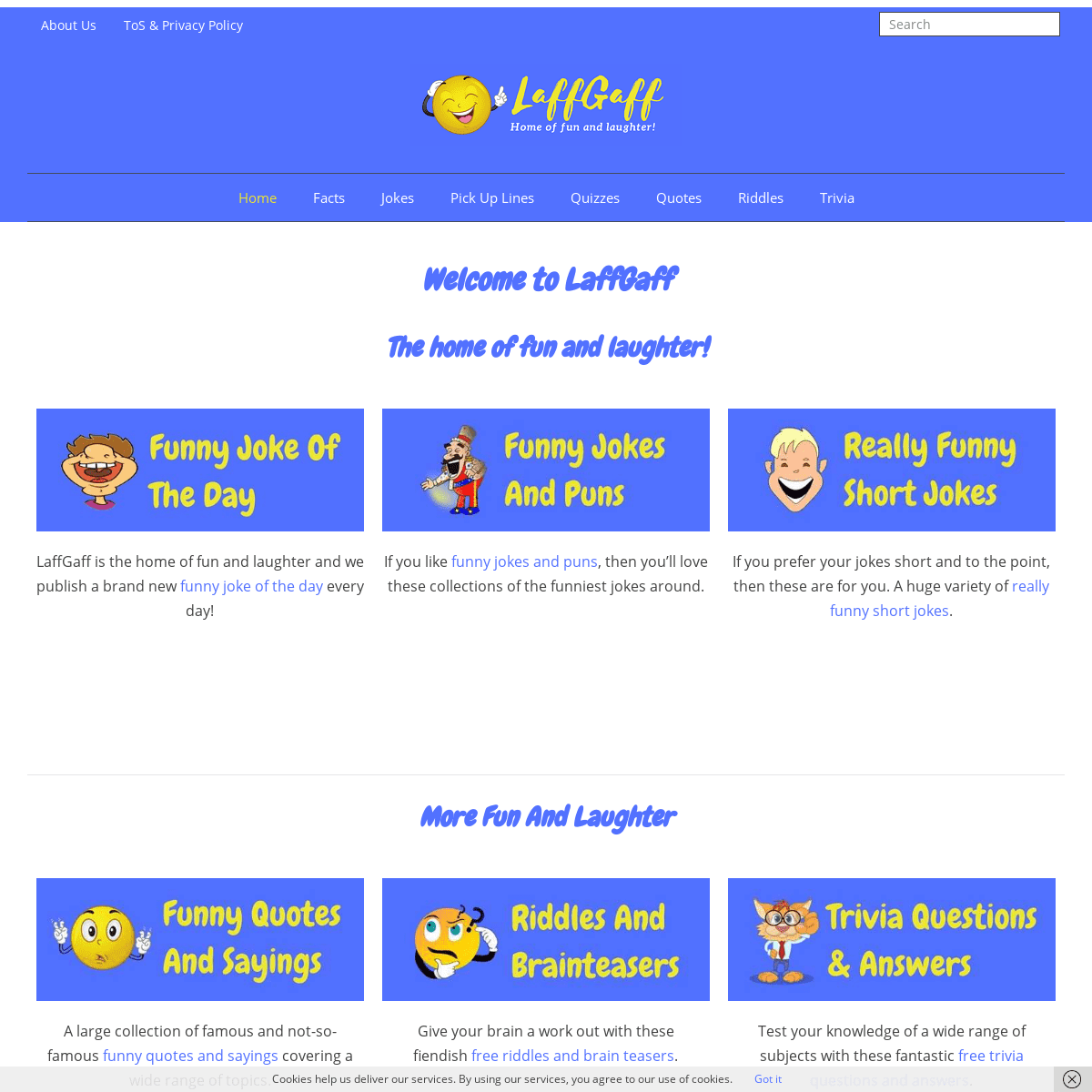 A complete backup of laffgaff.com