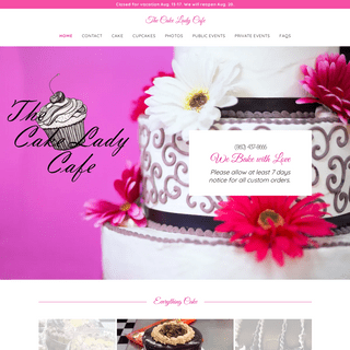 THE CAKE LADY LLC - Bakery, Cakes, Cupcakes