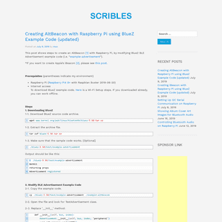 A complete backup of scribles.net