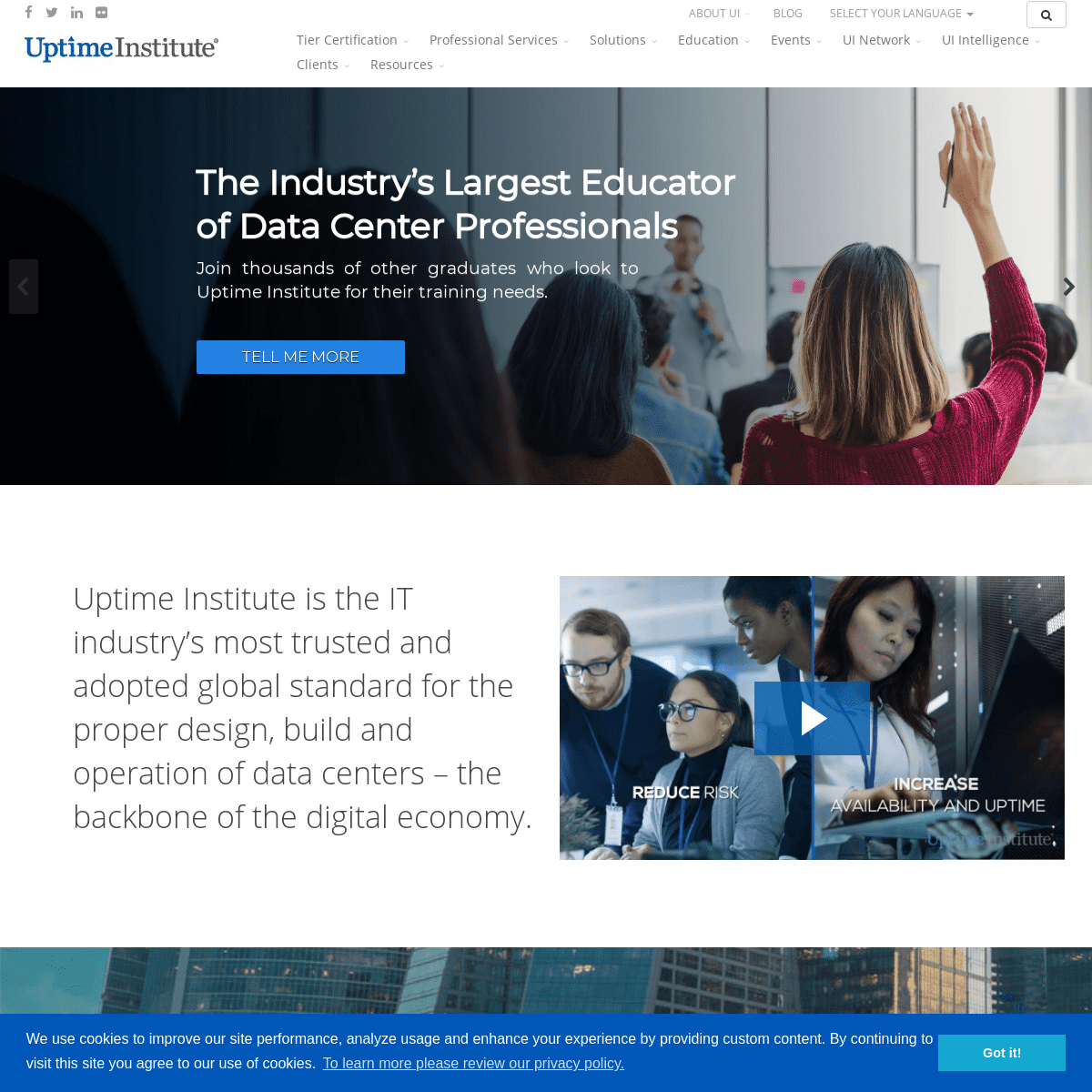 The Global Data Center Authority | Uptime Institute LLC