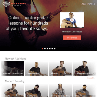 Six String Country - Online Country Guitar Lessons