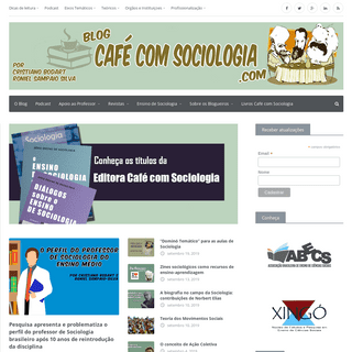 Cafe com Sociologia - O blog que você procurava para suas aulas