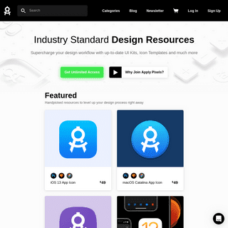 Apply Pixels ~ App Icons, UI Kits, Screenshot Templates and more