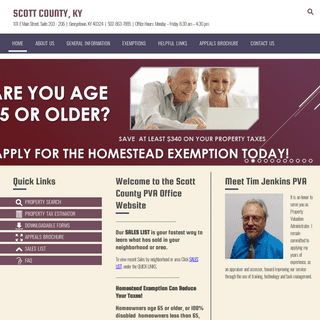 Scott County, KY – Official Website of the Scott County Property Valuation Administrator