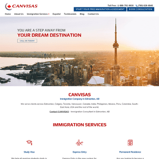 A complete backup of canvisas.ca