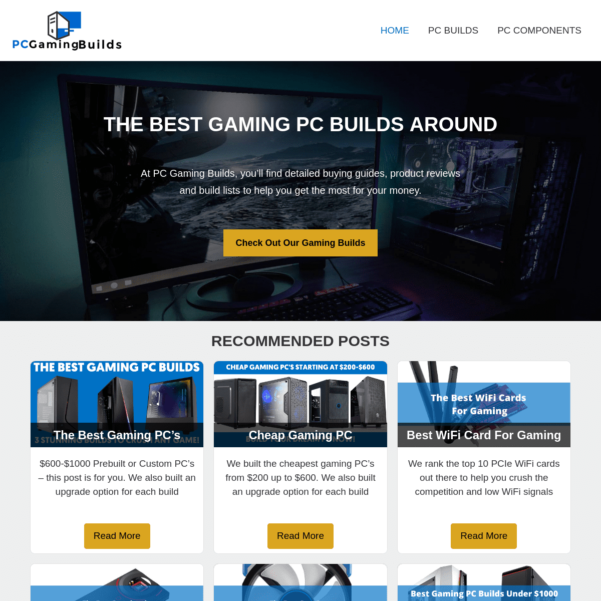 PC Gaming Builds | The Best Gaming Builds Around