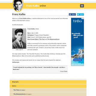 Franz Kafka Online