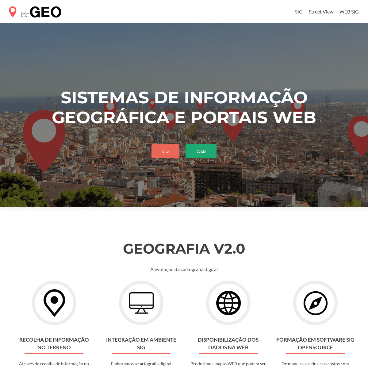 idcGEO | SIG e WEB