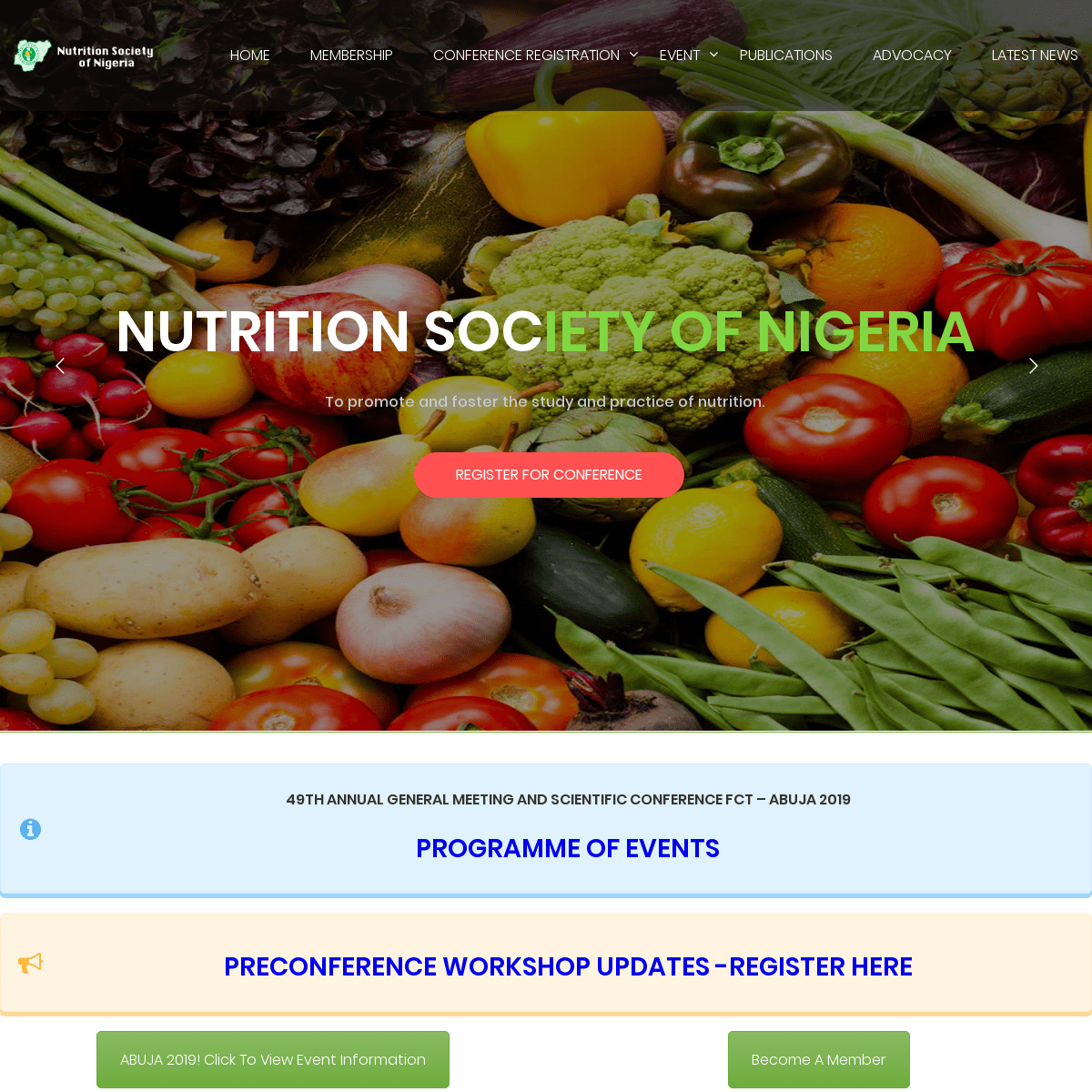 Nutrition Society of Nigeria – Nutrition Society of Nigeria