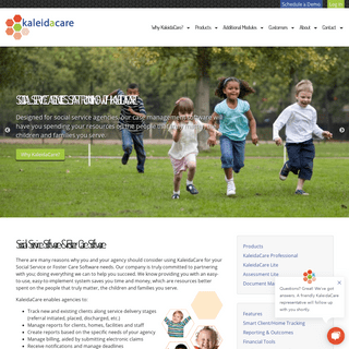 Social Service Software & Foster Care Software - Kaleidacare