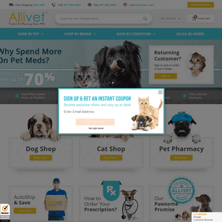 Allivet | Pet Pharmacy | Pet Medications | Pet Supplies