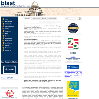 BLAST : Bangladesh Legal Aid and Services Trust