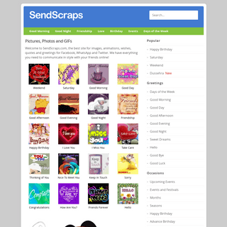 A complete backup of sendscraps.com