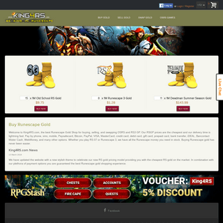 Buy Runescape Gold - RSGP For Sale - King4rs Team