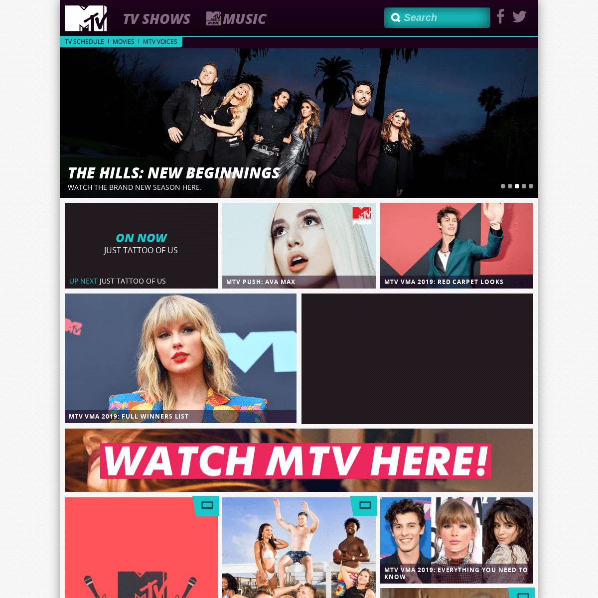 Homepage - MTV