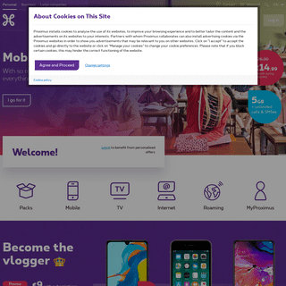 Welcome to Proximus – Internet, mobile, phone and TV | Proximus