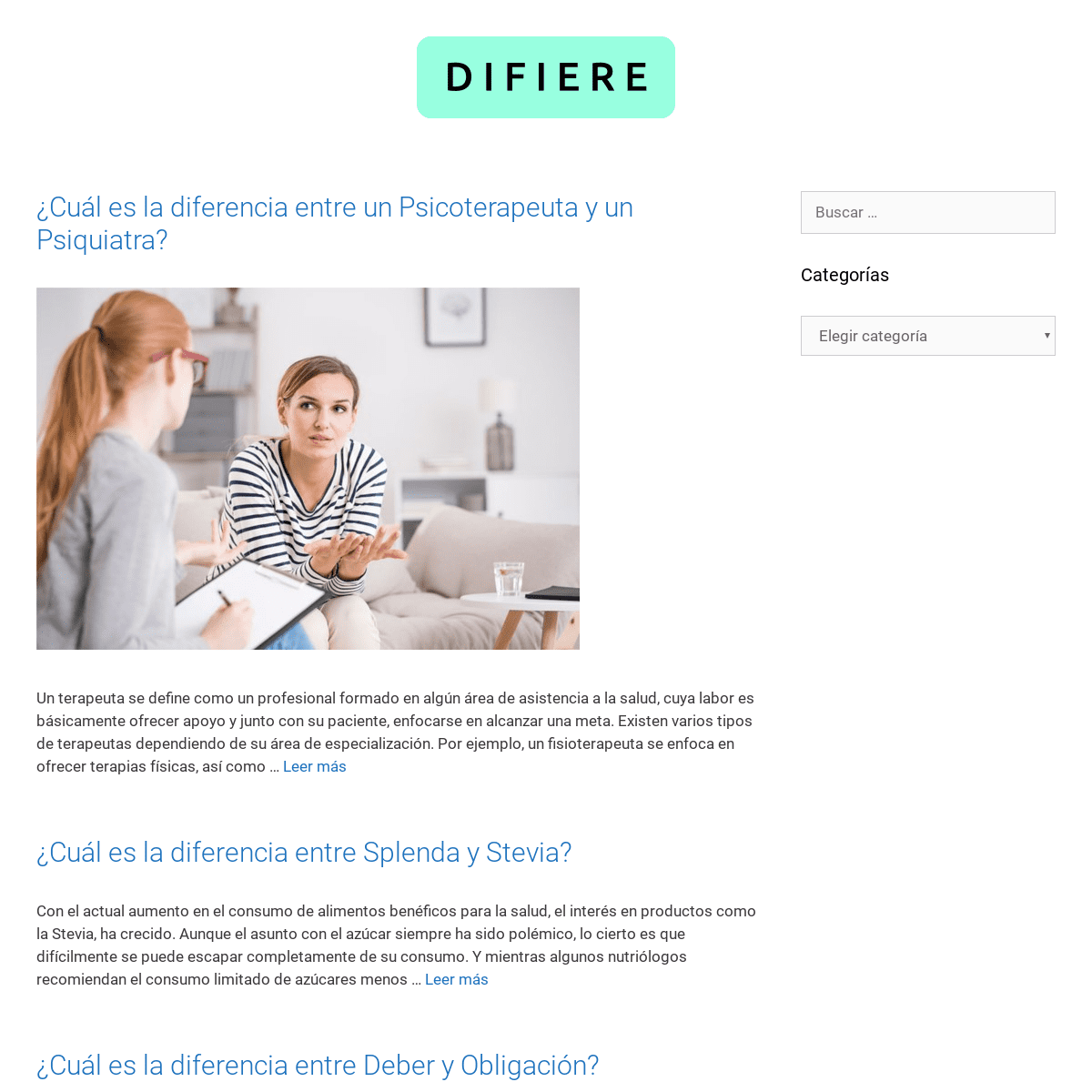 A complete backup of difiere.com