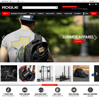 Rogue Fitness USA - Strength & Conditioning Equipment