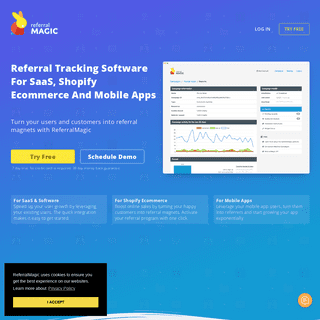 Referral tracking software made for SaaS | ReferralMagic