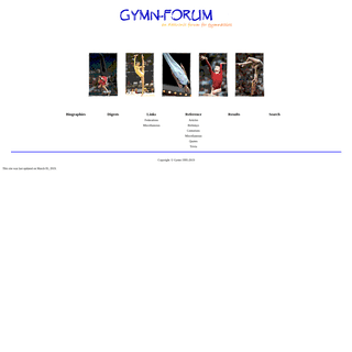 A complete backup of gymn-forum.net