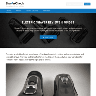 Electric Shaver Reviews & Guides • ShaverCheck