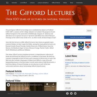 A complete backup of giffordlectures.org