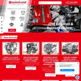 JDM Engines, Motors, and Accessories for Sale | Engine Land