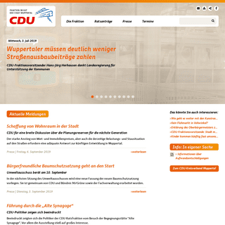 A complete backup of cdu-fraktion-wuppertal.de