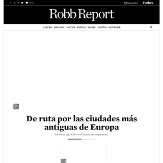 A complete backup of robbreport.es