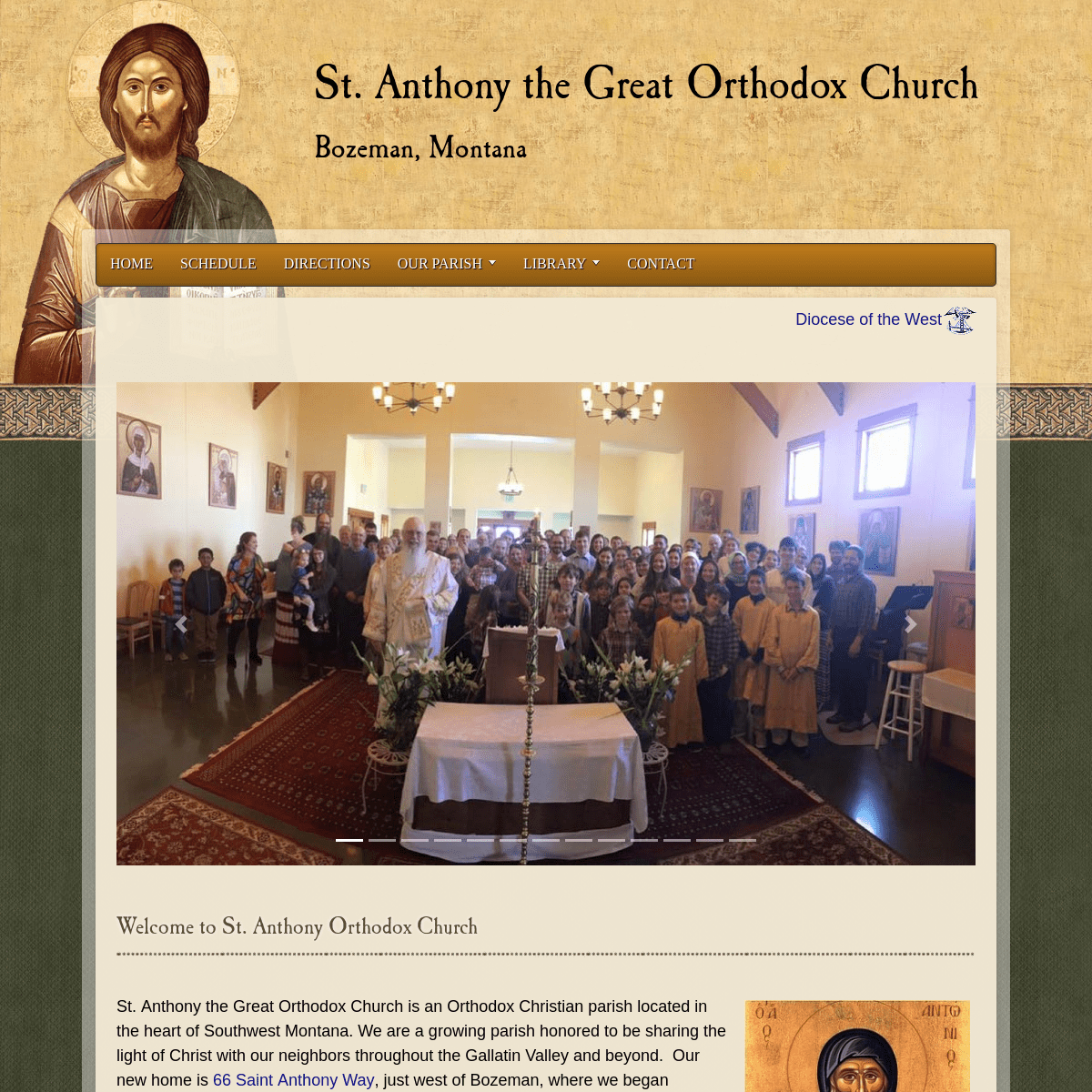 St. Anthony the Great Orthodox Church - Home