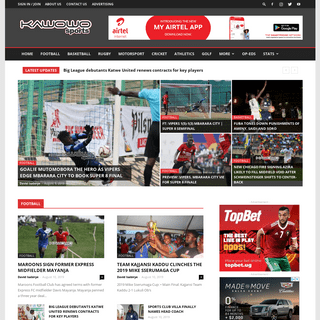 Kawowo Sports - East Africa's hub for sports content