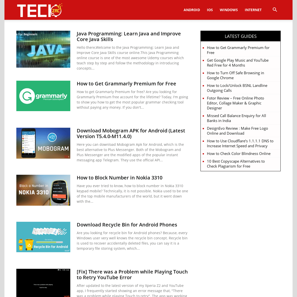 A complete backup of techzac.com