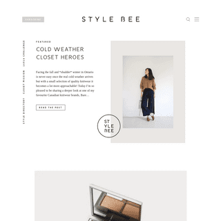  Style Bee - Thoughtful style & closet curation.