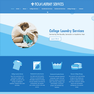 NOLA Laundry Services | Professional Wash and Fold | Dry Cleaning | Coin Laundry | Linen Storage