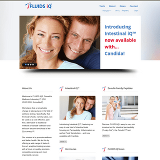 FLUIDS iQ® - Home page
