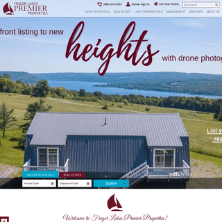 Finger Lakes Vacation Rentals | Finger Lakes Premier Properties