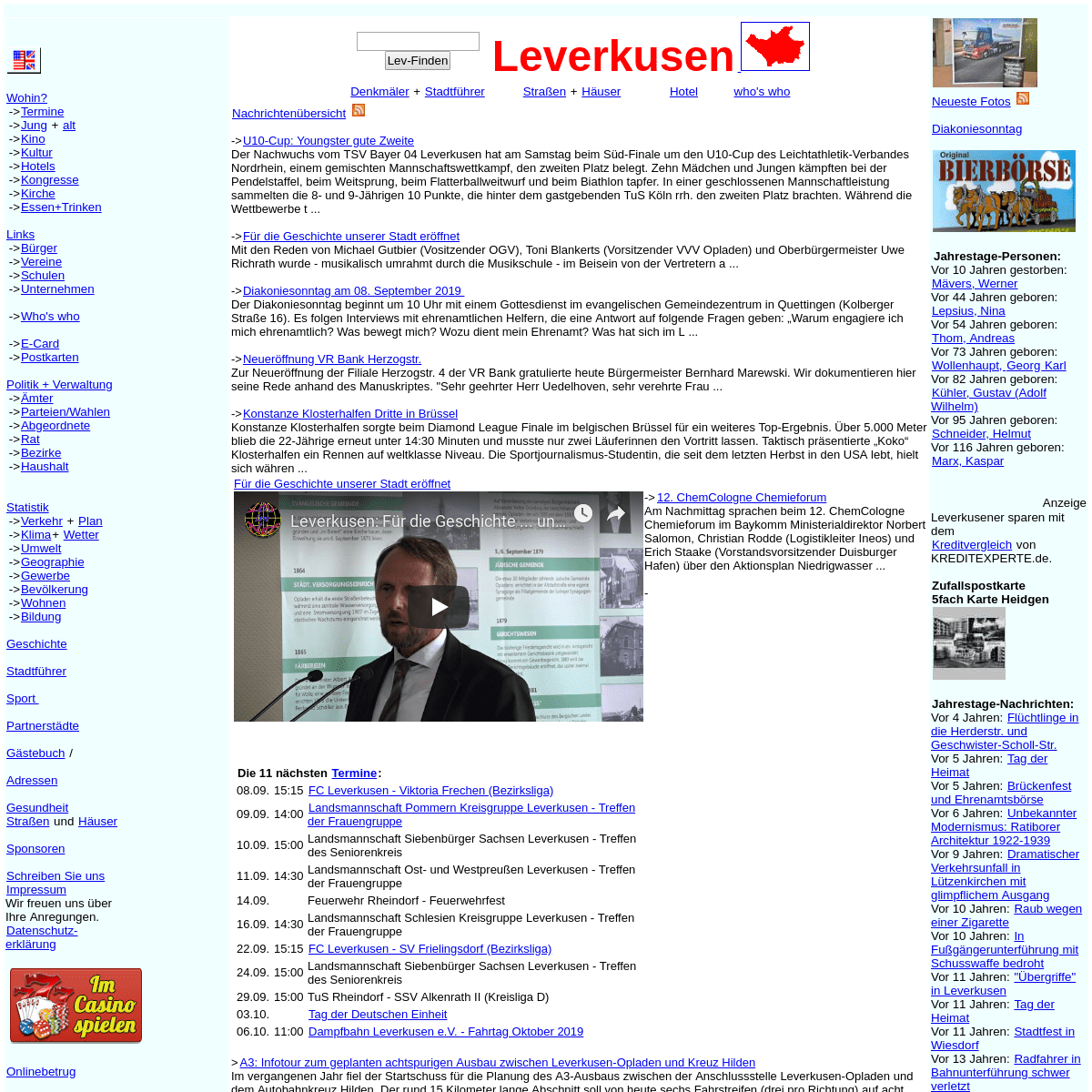 Leverkusen: Willkommen bei der Internet Initiative www.leverkusen.com