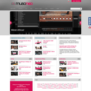 musoneo.com | kursy wideo online, Ableton Live, Steinberg Cubase, NI Maschine, mastering, miks, sound-design, syntezatory | pols