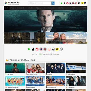 Webb-TV.nu – Störst på gratis svensk play | Streama online