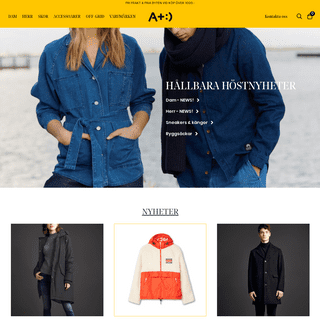 A+-) Sustainable Fashion & Urban Outdoor Store in Stockholm