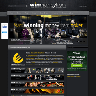 Welcome to WinMoneyFrom.com