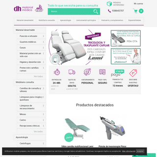 DH Material MÃ©dico - Tienda online de material mÃ©dico y sanitario