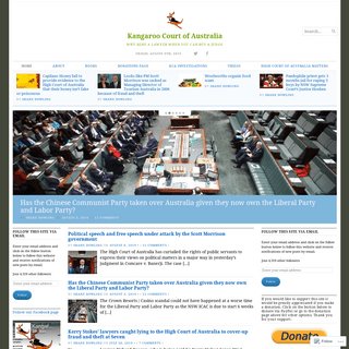 Kangaroo Court of Australia – WHY RENT A LAWYER WHEN YOU CAN BUY A JUDGE