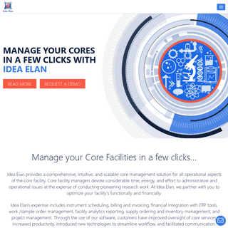 Core Facility Management Software | Facility Management System | Idea Elan