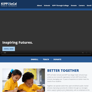 Welcome to KIPP SoCal, a Public Charter School in California | KIPP SoCal