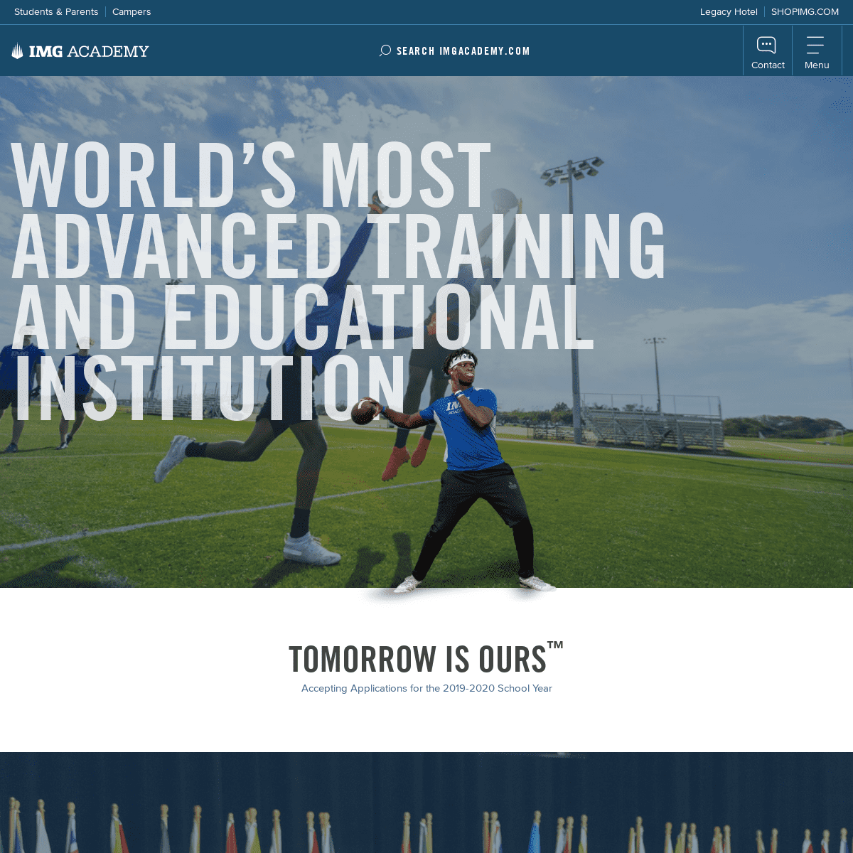 Sports Academy: Athletic & Education Performance | IMG Academy