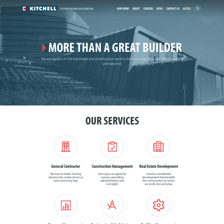 Kitchell â€“ Together, building value every day.