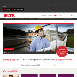 IELTS   Home of the IELTS English Language Test